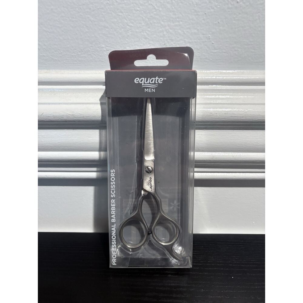 Equate Men Professional Barber Hair Cutting Thinning Scissors - 7" Inch Length